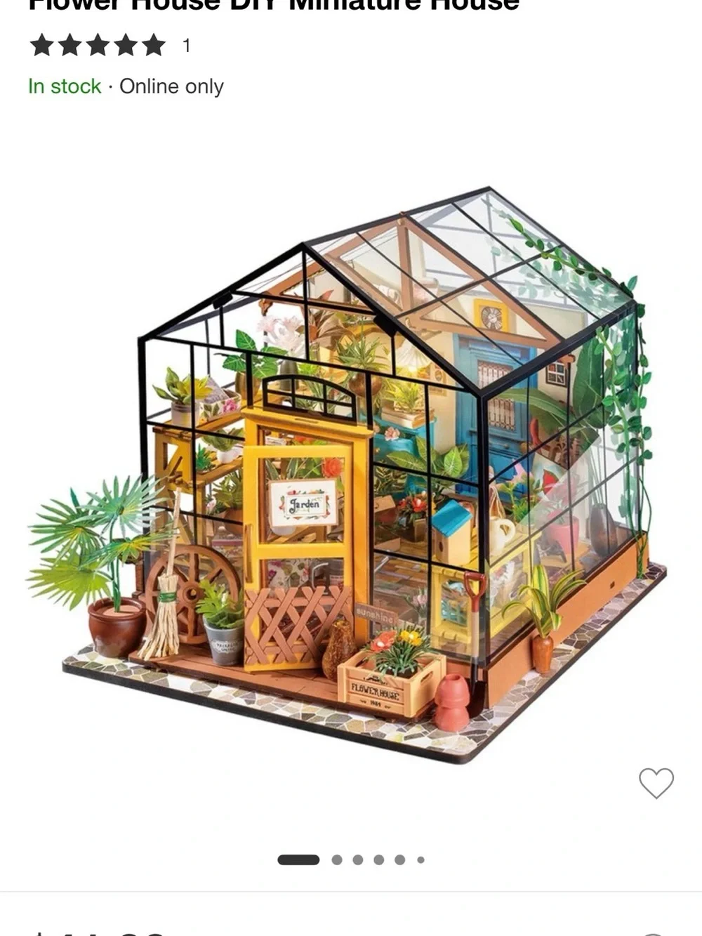 Rolife DIY Miniature Cathy’s Flower House brand new